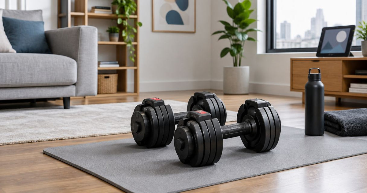 Best adjustable dumbbells for small spaces 2026