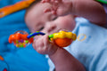 Non-toxic baby rattle for motor development in tiny hands — Silvers Sports Mess