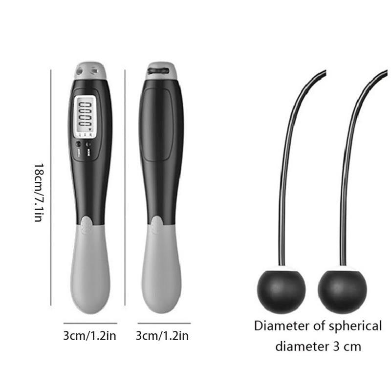 Cordless Jump Rope with Digital Calorie Counter
