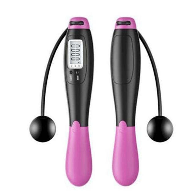 Cordless Jump Rope with Digital Calorie Counter