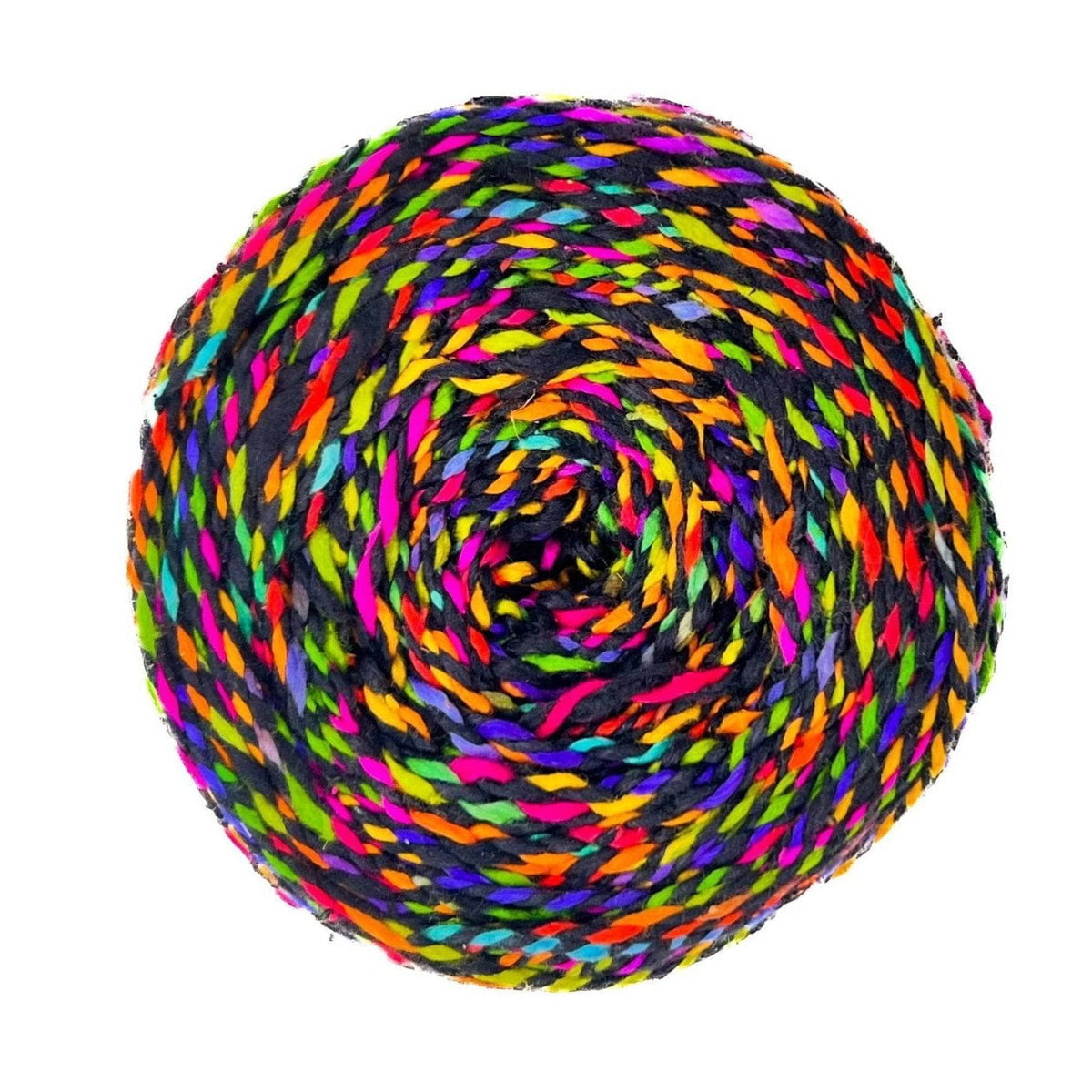 Darn Good Twist sport-weight silk yarn — skein detail