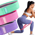 XGear Fitness Set of 3 Womens Butt and Hip Exercise Bands