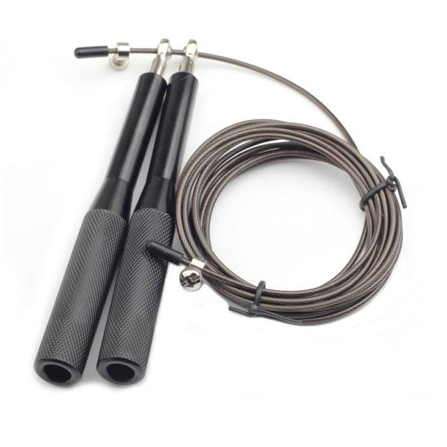 Speed Jump Rope — Adjustable Bearing Skipping Rope for Gym