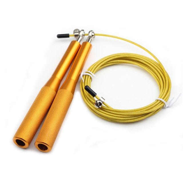 Speed Jump Rope — Adjustable Bearing Skipping Rope for Gym